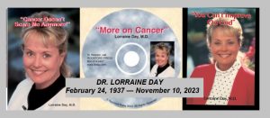 Dr LORRAINE DAY February 24 1937 — November 10 2023-Temp