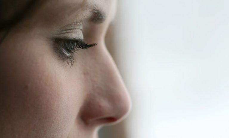 depressed girl