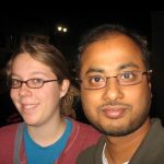 Mainak and wife