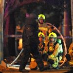 Elderly Man Sets Self on Fire, Rams Car Into Police Station