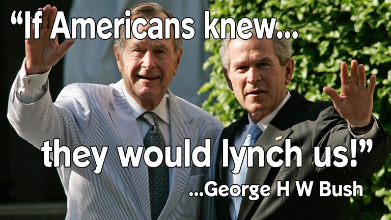 My “Tribute” to George Bush…